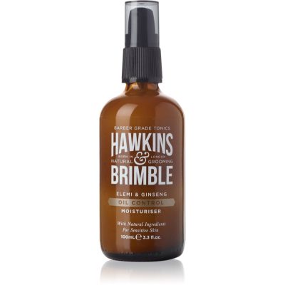 Hawkins & Brimble Oil Control Moisturiser hydratační krém pro mastnou pleť pro muže 100 ml - parfo.cz