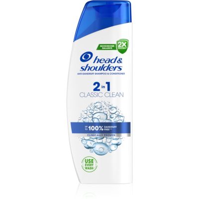 Head & Shoulders Classic Clean 2in1 šampon proti lupům 2 v 1 250 ml - parfo.cz