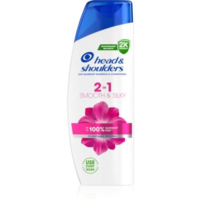 Head & Shoulders Smooth & Silky šampon proti lupům 2 v 1 330 ml - parfo.cz