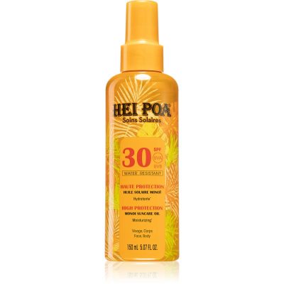 Hei Poa Monoi Suncare olej na opalování ve spreji SPF 30 150 ml - parfo.cz