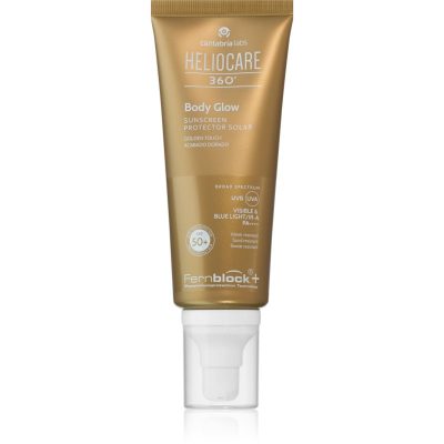 Heliocare 360° Body Glow třpytivý tělový gel na opalování SPF 50+ 100 ml - parfo.cz