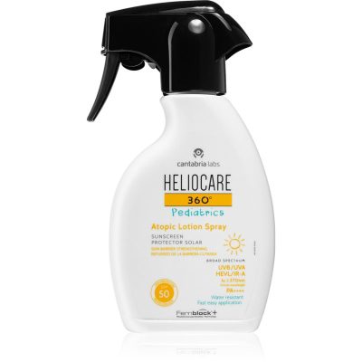 Heliocare 360° Pediatrics Atopic Lotion Spray opalovací sprej pro děti SPF 50 250 ml - parfo.cz