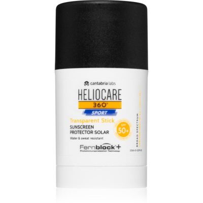 Heliocare 360° Sport Transparent Stick opalovací krém v tyčince SPF 50+ 25 g - parfo.cz