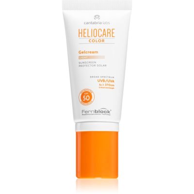 Heliocare Color Gelcream tónovaný gel krém SPF 50 odstín Light 50 ml - parfo.cz