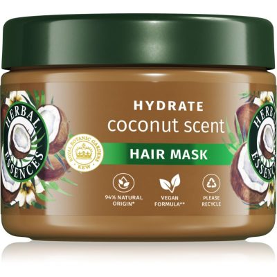 Herbal Essences Coconut Scent Hydrate maska na vlasy pro výživu a hydrataci 300 ml - parfo.cz
