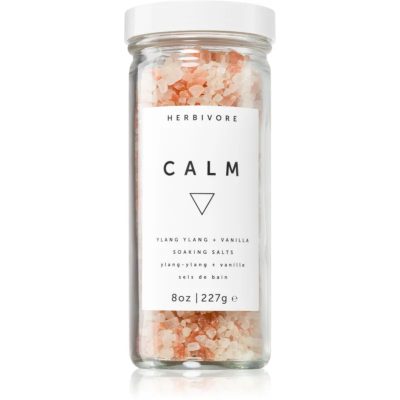 Herbivore Calm Ylang Ylang + Vanilla zklidňující sůl do koupele 227 g - parfo.cz