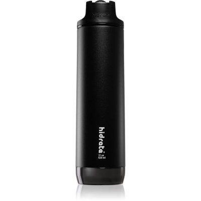 HidrateSpark Steel chytrá láhev s brčkem barva Black 620 ml - parfo.cz