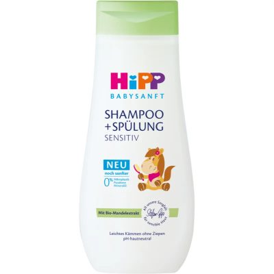 Hipp Babysanft Sensitive šampon a kondicionér pro děti od narození 200 ml - parfo.cz