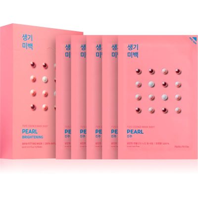 Holika Holika Pure Essence Pearl plátýnková maska s rozjasňujícím účinkem 5x20 ml - parfo.cz
