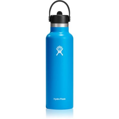 Hydro Flask Standard Mouth Straw Cap termoláhev barva Blue 621 ml - parfo.cz
