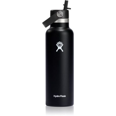 Hydro Flask Standard Mouth Straw Cap termoláhev barva Černá 621 ml - parfo.cz