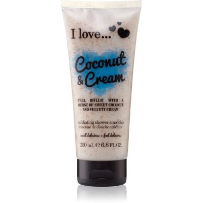 I love... Coconut & Cream sprchový peeling 200 ml - parfo.cz