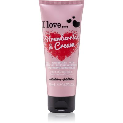 I love... Strawberries & Cream krém na ruce 75 ml - parfo.cz