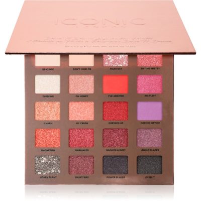 ICONIC London Desk To Dance paletka očních stínů 20x1.2 g - parfo.cz