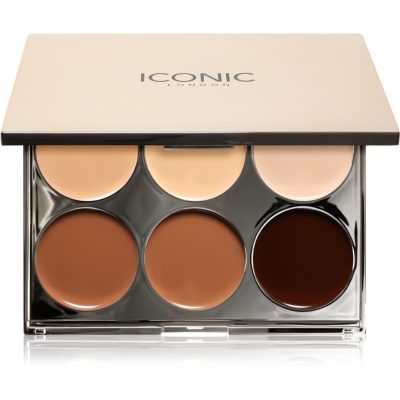 ICONIC London Multi-Use Sculpting Palette multifunkční paleta na obličej 6x2 g - parfo.cz