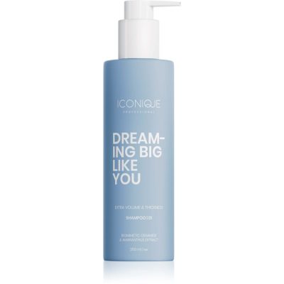 ICONIQUE Professional DREAMING BIG LIKE YOU Volume & Thickness šampon pro zvětšení objemu pro jemné vlasy 250 ml - parfo.cz