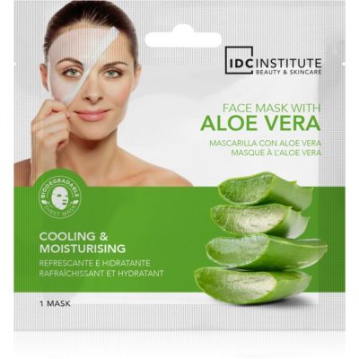 IDC Institute Aloe Vera osvěžující maska na obličej 22 g - parfo.cz