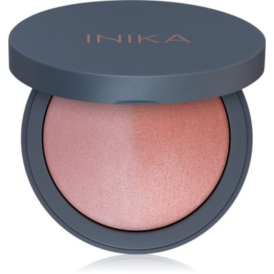 INIKA Organic Blush Duo duo tvářenka odstín Burnt Peach 6