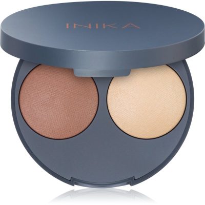 INIKA Organic Contour Duo konturovací pudr odstín Teak 5 g - parfo.cz