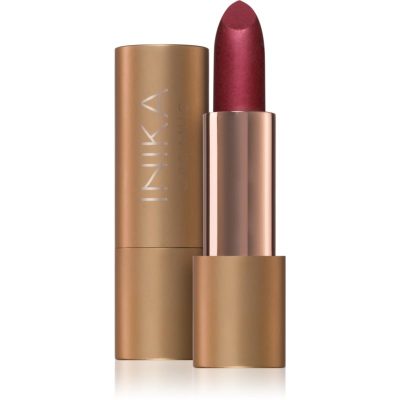 INIKA Organic Creamy Lipstick krémová hydratační rtěnka odstín Auburn 4