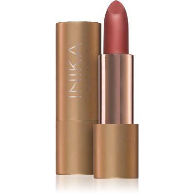 INIKA Organic Creamy Lipstick krémová hydratační rtěnka odstín Spring Bloom 4