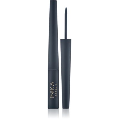 INIKA Organic Liquid Eyeliner tekuté oční linky odstín Black 3