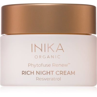 INIKA Organic Phytofuse Renew Rich Night Cream antioxidační noční krém 50 ml - parfo.cz