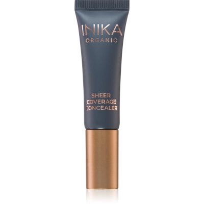 INIKA Organic Sheer Coverage krémový krycí korektor proti kruhům pod očima odstín Porcelain 10 ml - parfo.cz