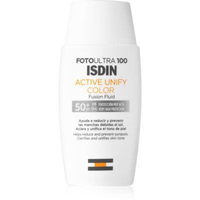 ISDIN Foto Ultra 100 Active Unify ochranný tónovací krém proti pigmentovým skvrnám SPF 50+ 50 ml - parfo.cz