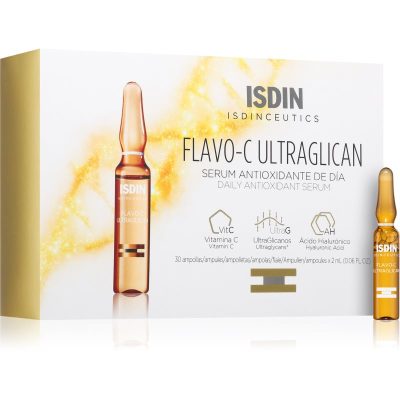 ISDIN Isdinceutics Flavo-C Ultraglican antioxidační zpevňující pleťové sérum s vitaminem C 30x2 ml - parfo.cz
