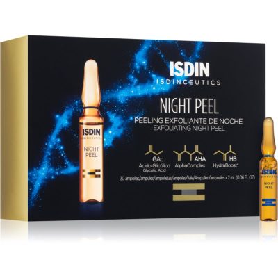 ISDIN Isdinceutics Night Peel exfoliační peelingové sérum v ampulích 30x2 ml - parfo.cz