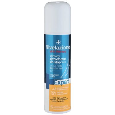 Ideepharm Nivelazione Expert aktivní deodorant na chodidla 5 v 1 ve spreji 150 ml - parfo.cz