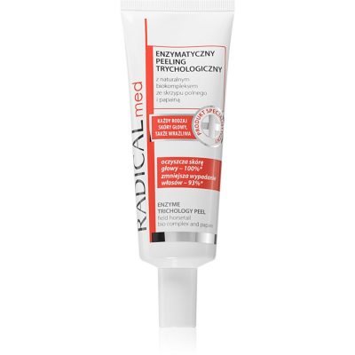 Ideepharm Radical Med Anti Hair Loss enzymatický peeling pro pokožku hlavy 75 ml - parfo.cz
