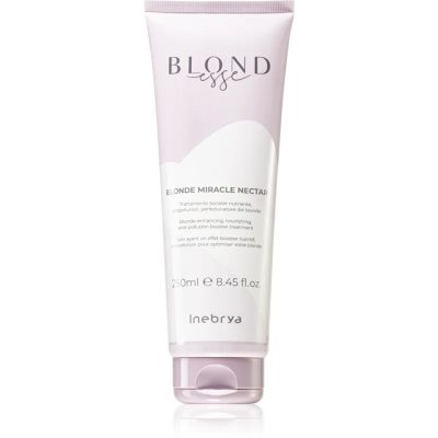 Inebrya BLONDesse Blonde Miracle Nectar hloubkově vyživující kúra pro blond vlasy 250 ml - parfo.cz
