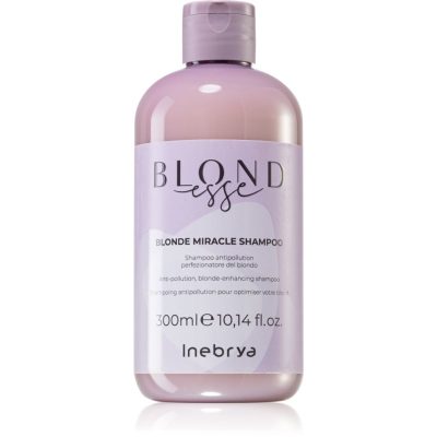 Inebrya BLONDesse Blonde Miracle Shampoo čisticí detoxikační šampon pro blond vlasy 300 ml - parfo.cz