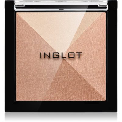 Inglot Multicolour System Highlighting & Bronzing Powder rozjasňující a bronzující paletka odstín 12 8