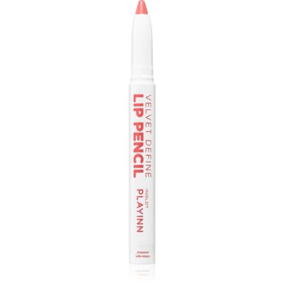 Inglot PlayInn Velvet Define Lip Pencil intenzivní tužka na rty odstín BLUSHING CORAL 61 1