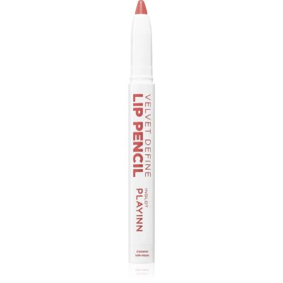 Inglot PlayInn Velvet Define Lip Pencil intenzivní tužka na rty odstín BLUSHING ESPRESSO 64 1