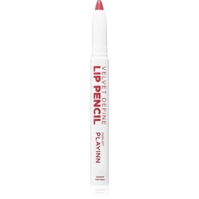 Inglot PlayInn Velvet Define Lip Pencil intenzivní tužka na rty odstín MUTED BERRY 66 1