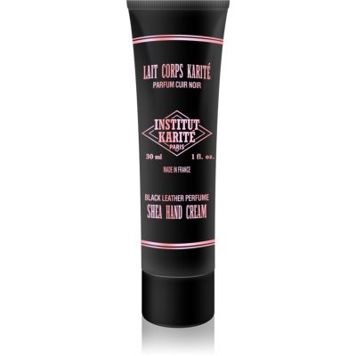 Institut Karité Paris Black Leather Shea Hand Cream ochranný krém na ruce 30 ml - parfo.cz