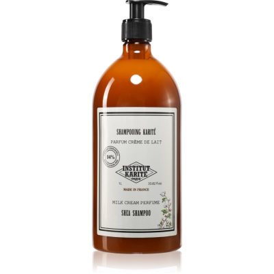 Institut Karité Paris Milk Cream Shea Shampoo hydratační šampon 1000 ml - parfo.cz