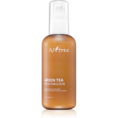 Isntree Green Tea zklidňující a hydratační emulze pro mastnou a smíšenou pleť 120 ml - parfo.cz