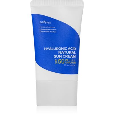 Isntree Hyaluronic Acid minerální krém na opalování pro citlivou pleť SPF 50+ 50 ml - parfo.cz