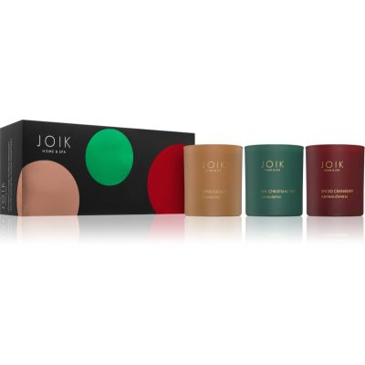 JOIK Home & Spa Christmas Selection vonná svíčka dárková sada - parfo.cz
