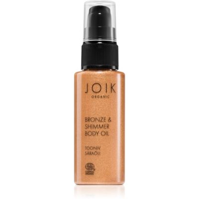 JOIK Organic Bronze & Shimmer třpytivý bronzující olej 50 ml - parfo.cz