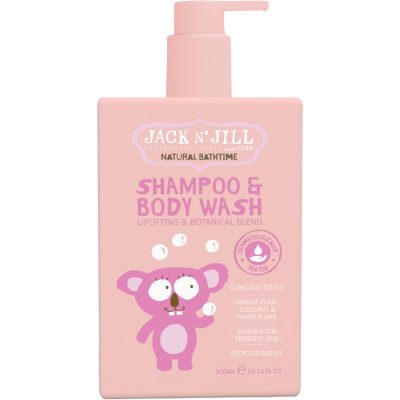 Jack N’ Jill Natural Bathtime Shampoo & Body Wash šampon a sprchový gel pro děti 300 ml - parfo.cz