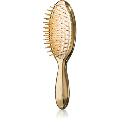 Janeke Gold Line Air-Cushioned Brush with Gold Pins plochý kartáč 17