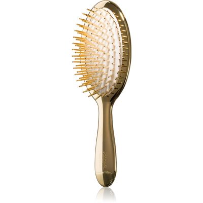 Janeke Gold Line Air-Cushioned Brush with Gold Pins plochý kartáč 22 x 7 cm 1 ks - parfo.cz