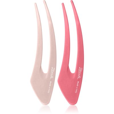 Janeke Hair Clip sponky do vlasů Pink 2x15 cm - parfo.cz