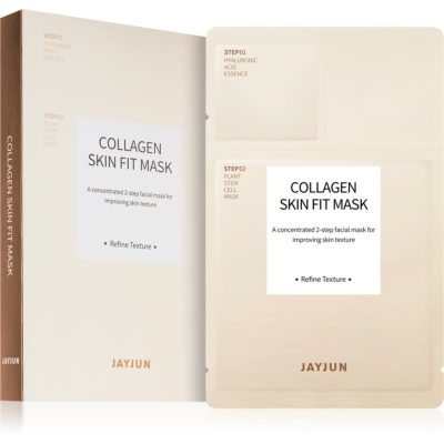 Jayjun Collagen Skin Fit vyživující a obnovující pleťová maska pro unavenou pleť 5 ks - parfo.cz